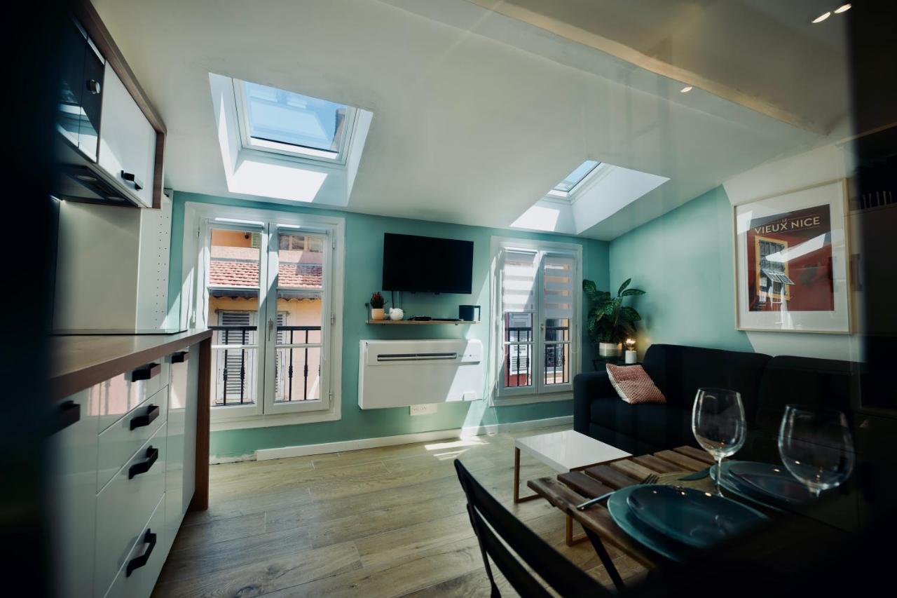 New ! Superbe Studio Vieux Nice - Climatise Eksteriør billede