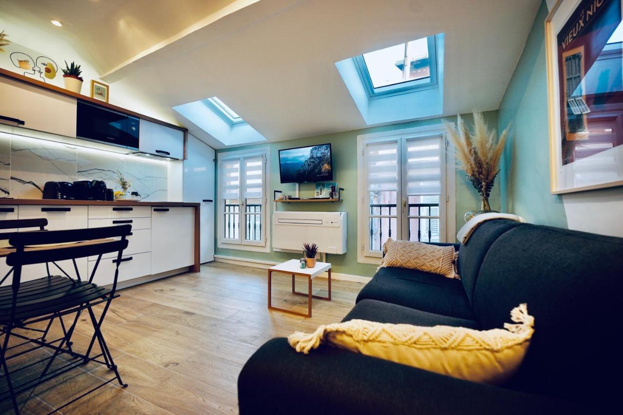 New ! Superbe Studio Vieux Nice - Climatise Eksteriør billede