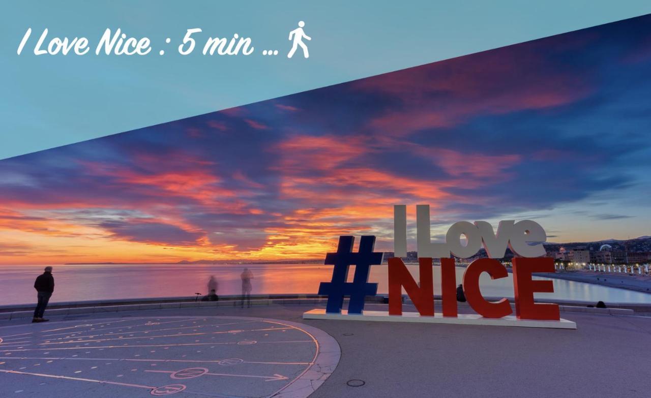 New ! Superbe Studio Vieux Nice - Climatise Eksteriør billede