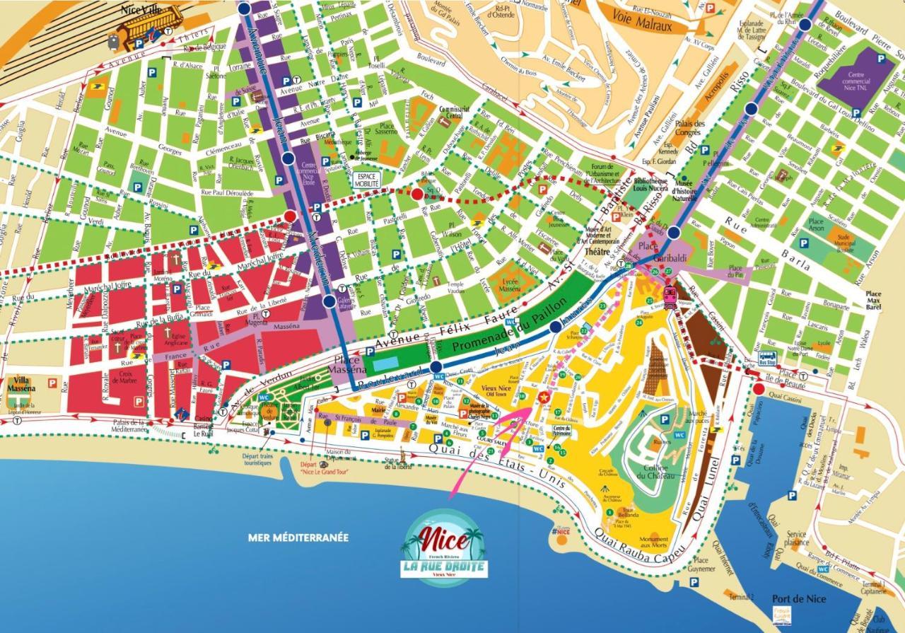 New ! Superbe Studio Vieux Nice - Climatise Eksteriør billede